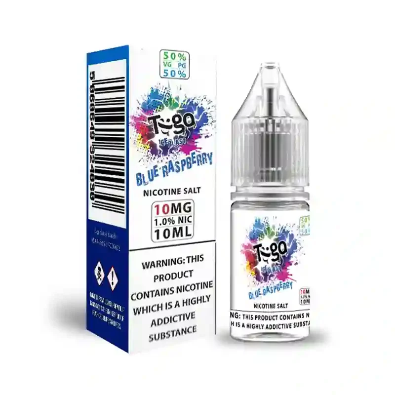 Take And Go Nic Salts E-liquid Blue Raspberry 10mg | Guardian Vape Shop