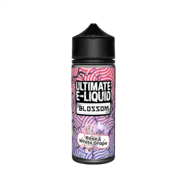 Ultimate Puff Blossom Range Shortfill Rose White Grape | Guardian Vape Shop