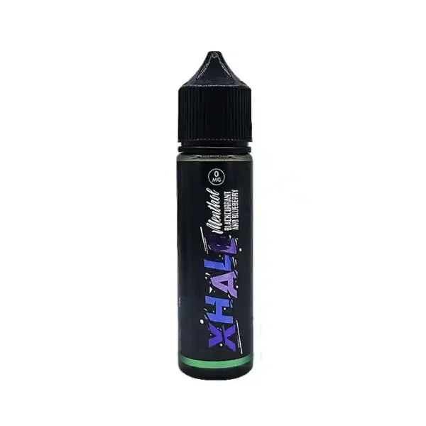 Xhale Menthol Range Shortfill 70% VG Blackcurrant Blueberry | Guardian Vape Shop