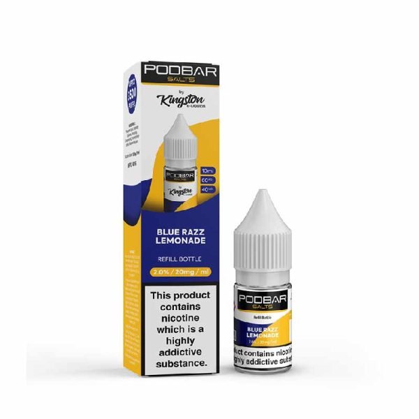 Kingston Podbar Nic Salt E-Liquids | Guardian Vape Shop