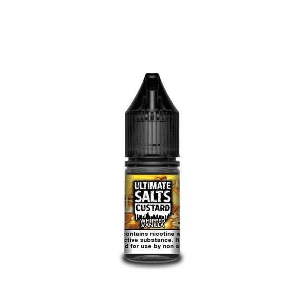 Ultimate Puff Custard Range Nic Salts E-Liquids