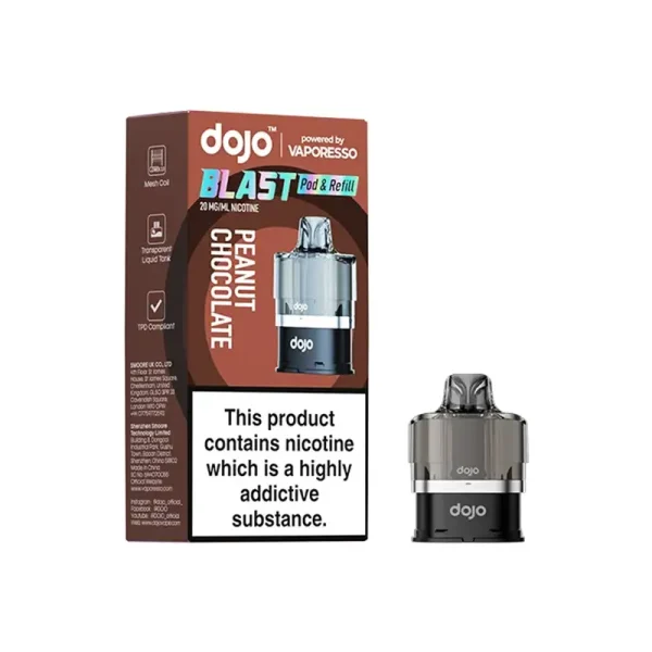 Vaporesso Dojo Blast Pods Prefilled Peanut Chocolate | Guardian Vape Shop