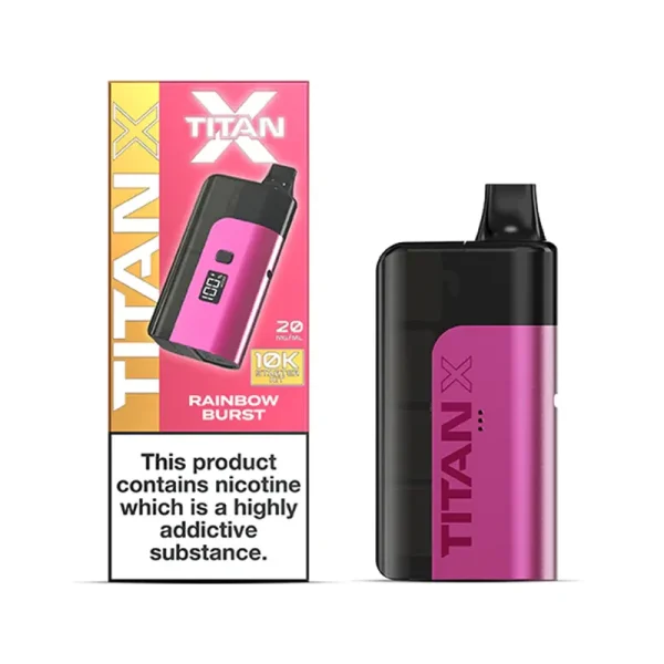 Titan X Vape Prefilled Pod Kit Rainbow Brust | Guardian Vape Shop