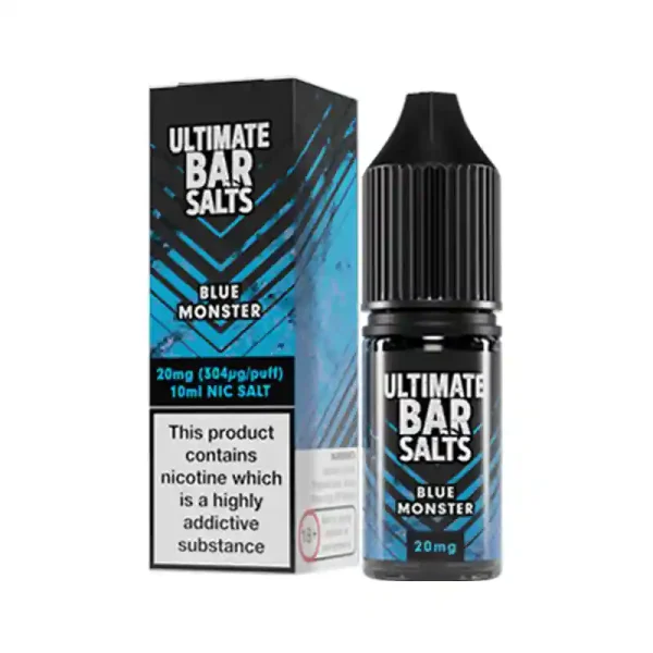 Ultimate Puff Bar Nic Salt E-Liquids Blue Monster | Guardian Vape Shop