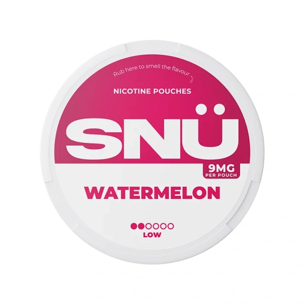 SNU Nicotine Pouches 9mg Watermelon | Guardian Vape Shop