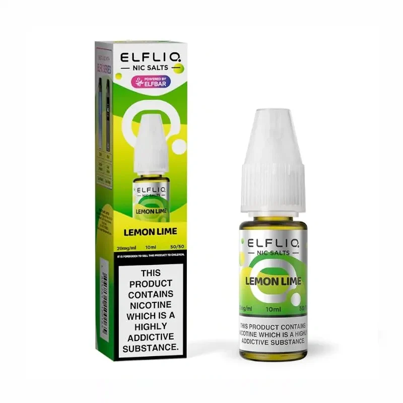Elf Bar ElfLiq Nic Salts Lemon Lime | Guardian Vape Shop